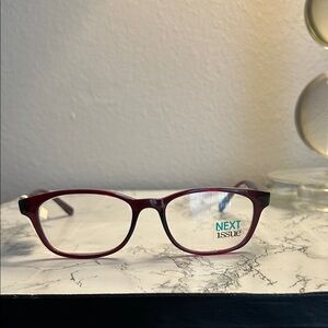 Next Issue Red Eyeglasses Size 53-17-140